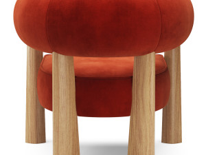 achille armchair 3D Model
