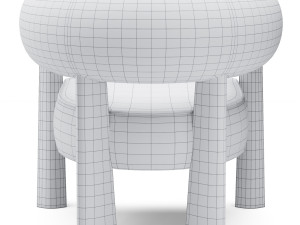 achille armchair 3D Model