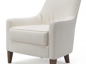 talbot armchair 3D मॉडल
