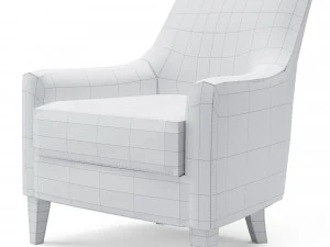 poltrona Talbot Modello 3D