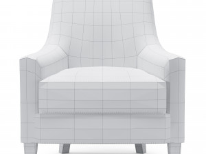 talbot armchair 3D-Modell