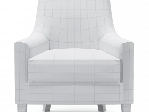 poltrona Talbot Modello 3D