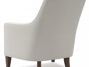talbot armchair 3D-Modell
