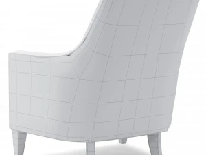 poltrona Talbot Modello 3D