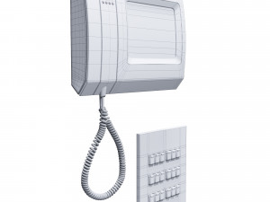 Intercom - Control Panel Free Modelo 3D