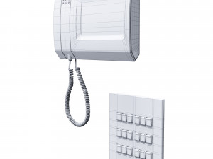 Intercom - Control Panel Free Modelo 3D