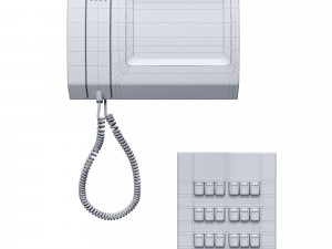 Intercom - Control Panel Free Modelo 3D