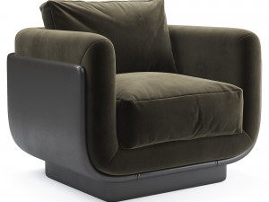 Ebisu Armchair 3Dモデル