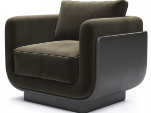 Ebisu Armchair 3D Model
