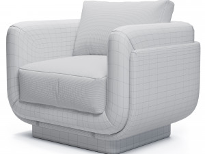 Ebisu Armchair 3D Model