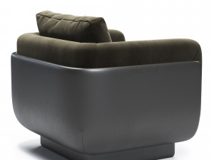 Ebisu Armchair 3D Model