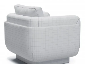 Ebisu Armchair 3D Model