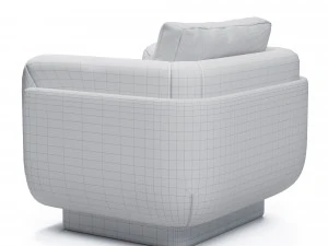 Ebisu Armchair 3D Model