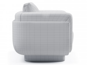 Ebisu Armchair 3D Model