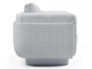 Ebisu Armchair 3D Model
