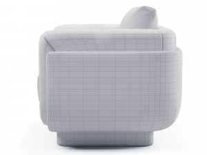 Ebisu Armchair 3D Model