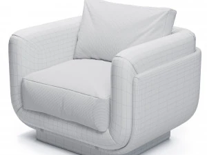 Ebisu Armchair 3D Model