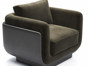 Ebisu Armchair 3D Model