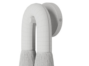 Horsehair Sconce Modelo 3D