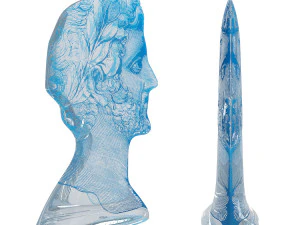 XL Grand Tour God Bust Sculpture 3D Model