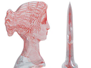XL Grand Tour God Bust Sculpture 3D Model