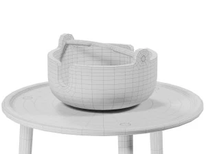 Companions Bedside Table 3D Model