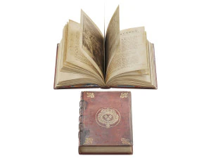 Decorative Books Collection set 5 3D Model