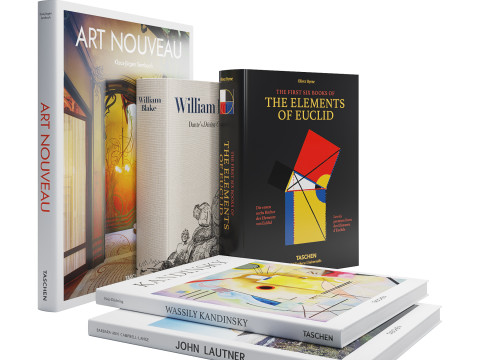 Books Collection Set 6 3D Model