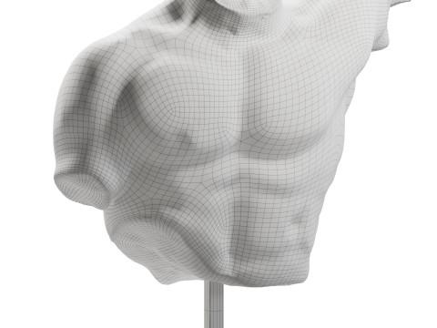 Fighting Gladiator Sculpture Modèle 3D