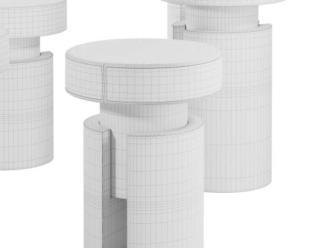 Tobias Stool 3D Model