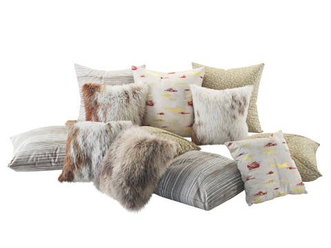Decoration Pillows Set 2 3D Модель