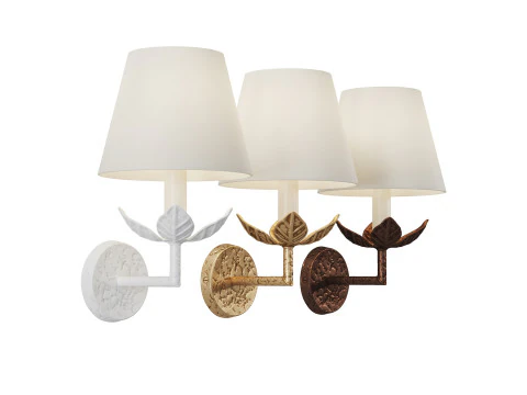 Lampu Dinding Daun Carrick Model 3D