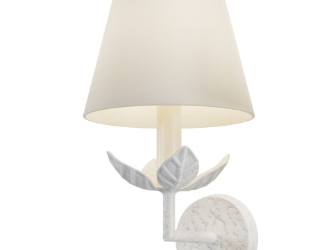 Carrick Leaf Wall Light 3D 模型