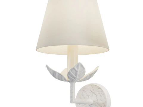 Carrick Leaf Wall Light 3D Model