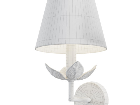 Carrick Leaf Wall Light 3D 模型