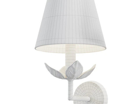 Carrick Leaf Wall Light 3D Model