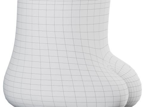 Paw Stool Side Table Model 3D