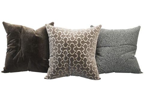 Decoration Pillows Set 3 3D Model