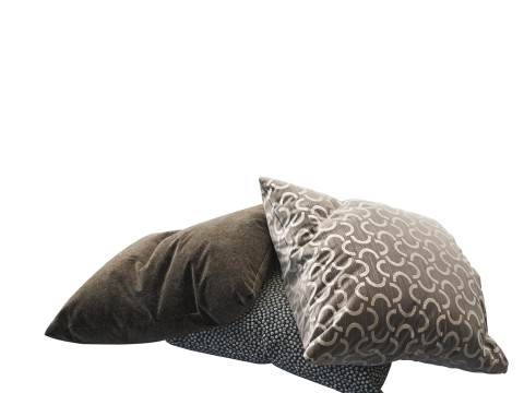 Decoration Pillows Set 3 3D Model