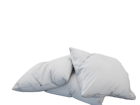 Decoration Pillows Set 3 3D Model