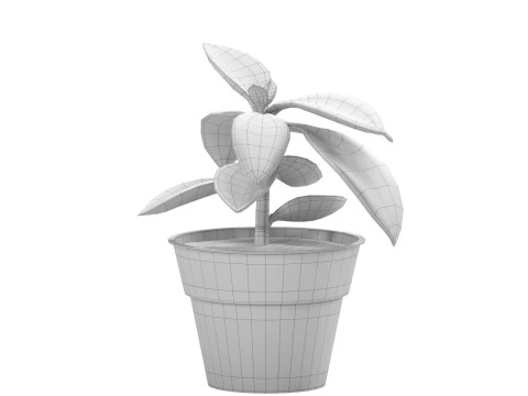 해피팟 1 3D 모델