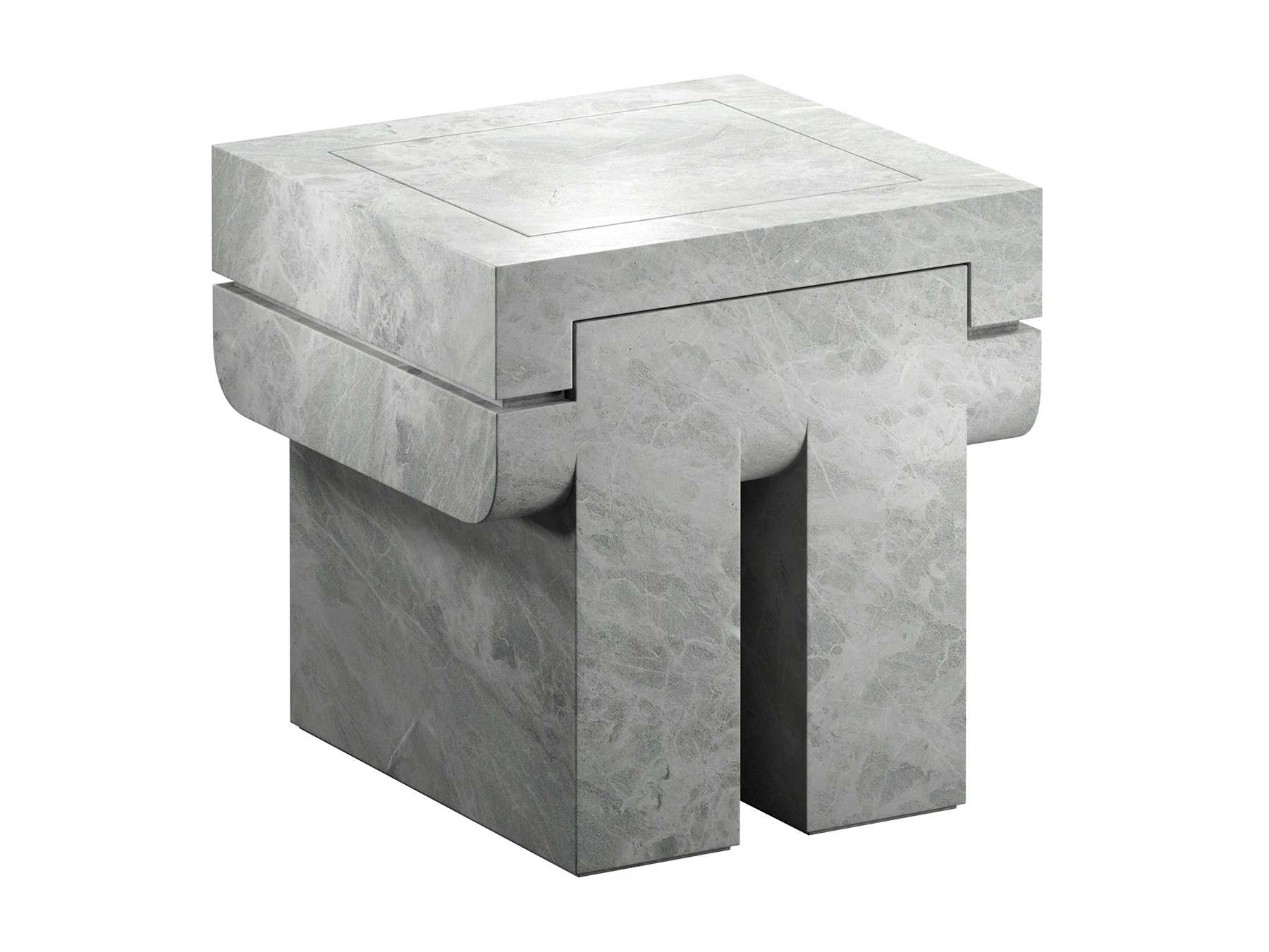 Cadore Beistelltisch - Hocker 3D Modell .c4d .max .obj .3ds .fbx .stl .blend 