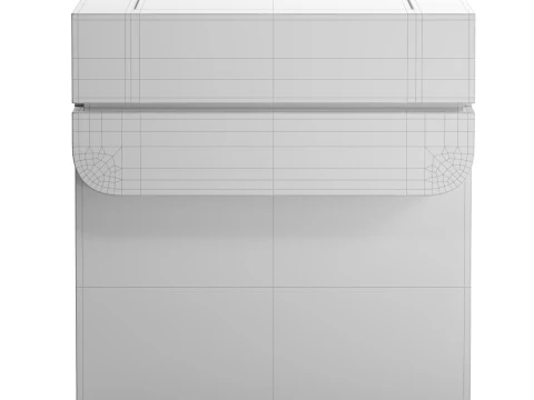 Cadore Beistelltisch - Hocker 3D Modell