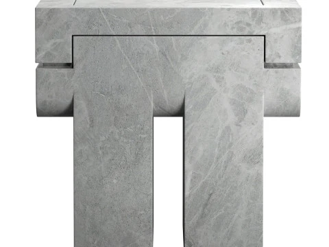 Cadore Beistelltisch - Hocker 3D Modell