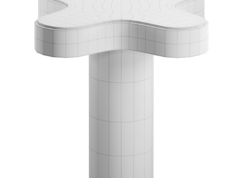 Maestro Side Table 3D-Modell