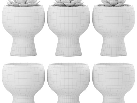 Happy Pots 2 3D Model