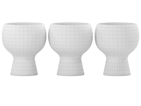 Happy Pots 2 3D Model