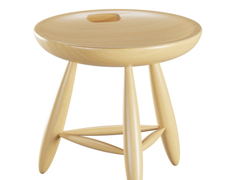 Mocho Foot stool 3D Model