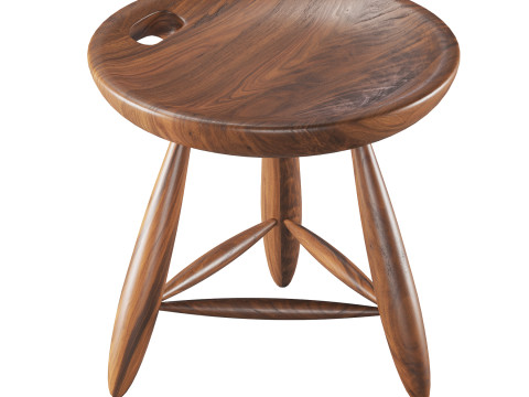Mocho Foot stool 3D Model