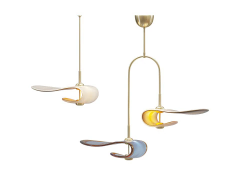 ブルームシャンデリア 3Dモデル